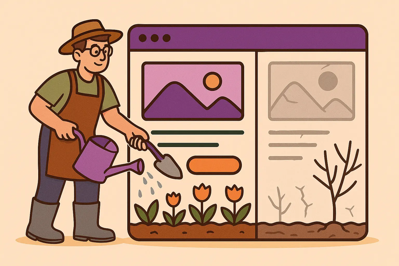 ¿Tu web lleva meses sin cambios? Google lo nota...