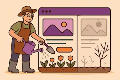 ¿Tu web lleva meses sin cambios? Google lo nota...